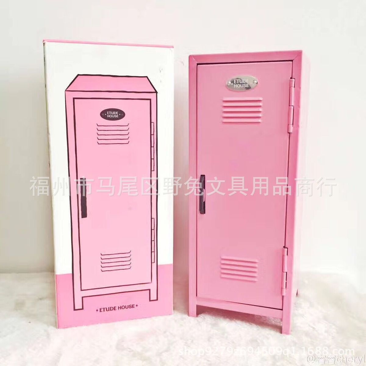 爱丽小屋收纳柜 桌面收纳 少女收纳柜 爱丽小屋铁柜 少女心收纳