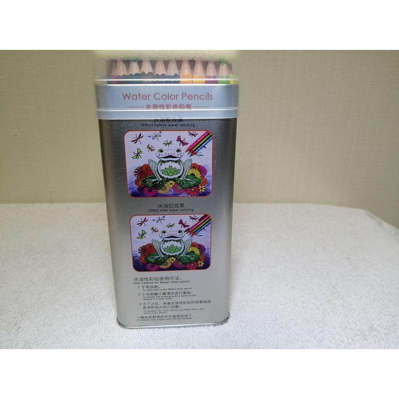 36色48色72色水溶性铁桶彩铅笔油性彩铅专业画画笔彩色铅笔铁盒,文具电教/文化用品/商务用品,彩铅,淘宝优惠券,粉丝福利购,淘宝优惠卷