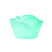 新款 玫瑰泳池led户外灯漂浮氛围玫瑰灯卧室氛围充电小夜灯批发