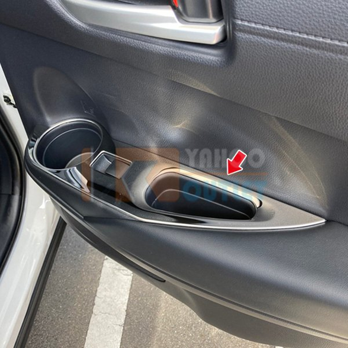 热销卡罗拉21-22款适用cross门框控制板改装不锈钢玻璃升降控制饰