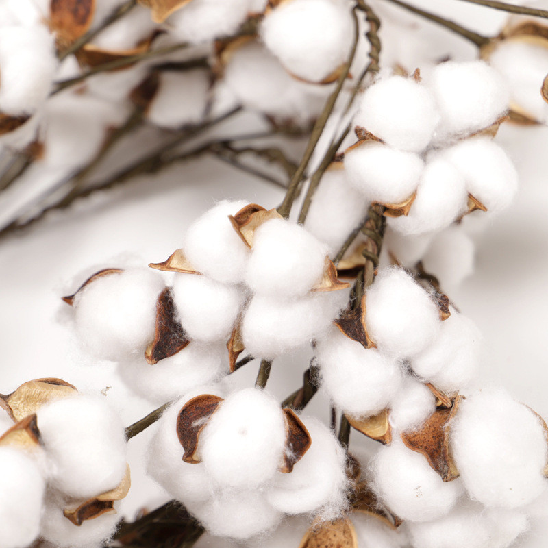 圣诞藤条仿真花家居装饰挂件木棉花节日拍摄橱窗道具批发
