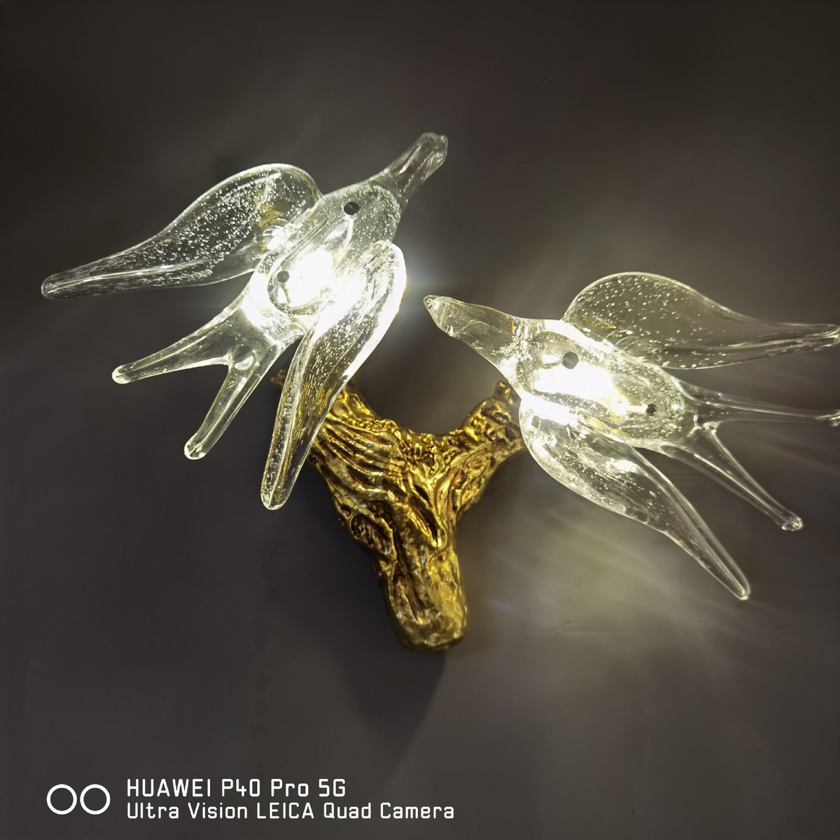 北欧轻奢全铜燕子小鸟卧室走廊壁灯客厅床头楼梯电视墙装饰镜前灯