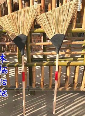 ce2q天然家用清洁竹丝把大扫农村户外扫马路庭院工厂环卫老式硬毛