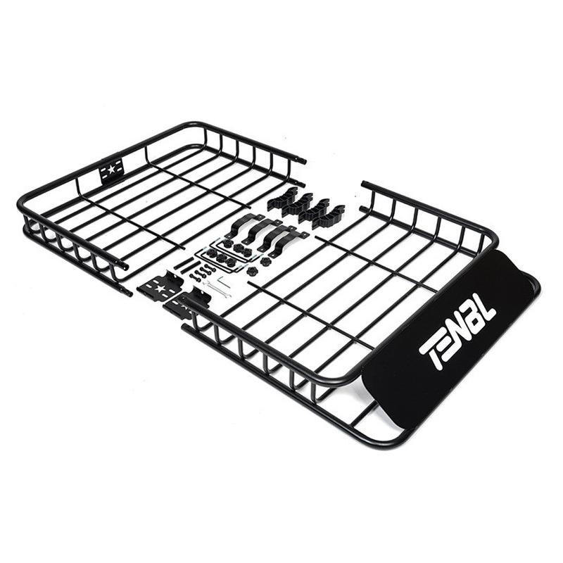 热销51inch车顶车顶汽车行李架带前挡风板的车顶载货篮架框