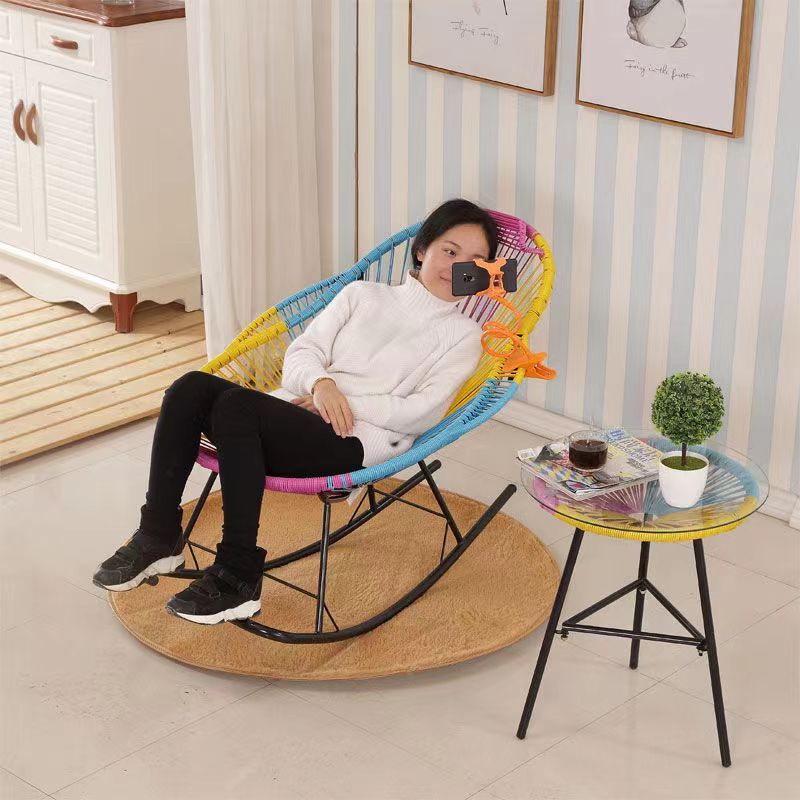 摇摇椅编藤椅子成人逍遥椅休闲藤椅阳台懒人椅老人躺椅儿童午睡椅
