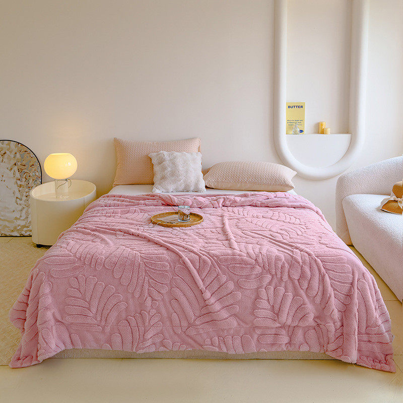 双层加厚兔兔欧美芭蕉叶毛毯绒日韩多功能午睡盖毯沙发装饰,床上用品,休闲毯/毛毯/绒毯,淘宝优惠券,粉丝福利购,淘宝优惠卷