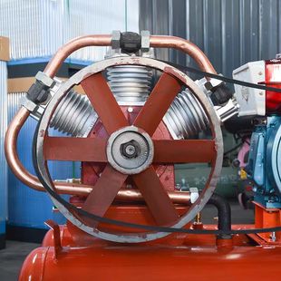 热销3.0/5矿山开山空压机红五环空压机汽修喷漆活塞柴油压缩打气