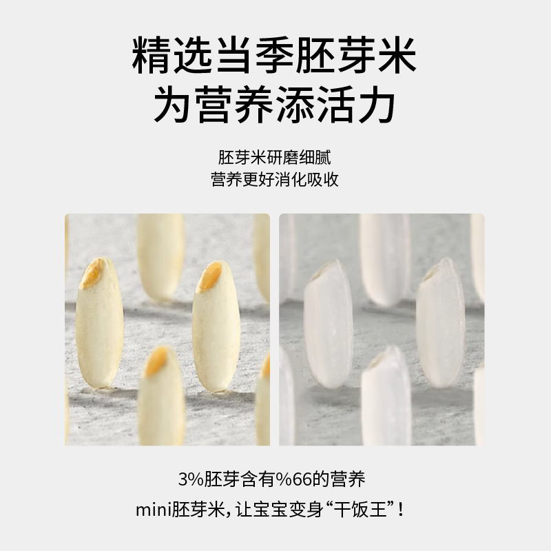 新货§小米乳钙铁锌益生菌乳酸菌高铁米胚芽宝宝营养辅食米糊
