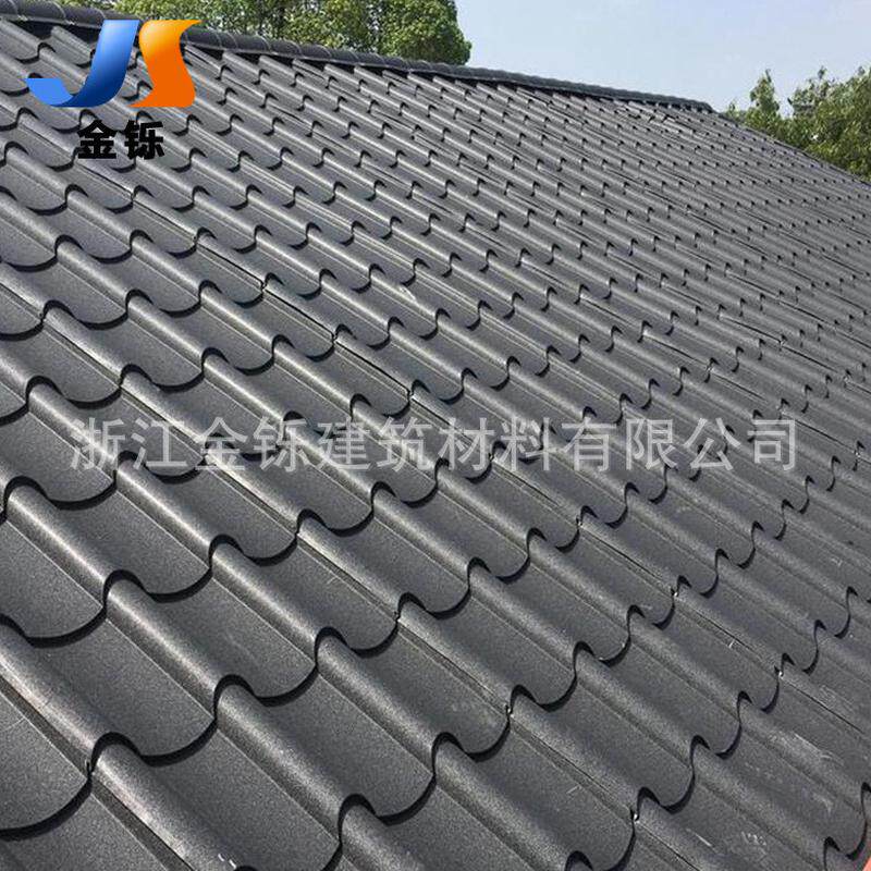 铝镁锰琉璃瓦住宅别墅仿古建筑屋面小青瓦屋面铝合金氟碳优质选材图片