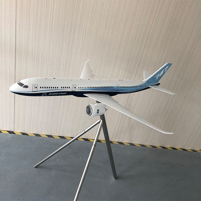 热销川翼模型现货大尺寸落地展厅波音摆设客机模型广告b787机模12