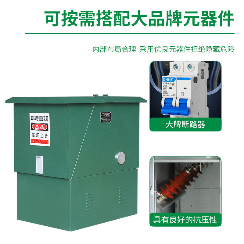 10kv电缆分支箱dfw12/630a转接箱户外欧式一二三四接箱一进分五出