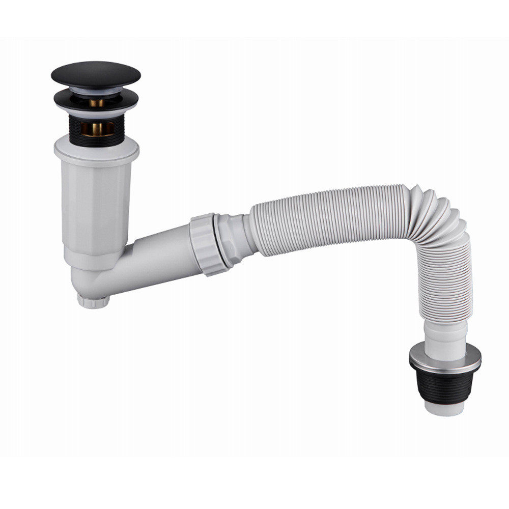 玻璃盆下水器提篮铜弹跳式带溢水口哑黑色陶瓷盆和hideep共用,家装主材,下水软管/排水软管,淘宝优惠券,粉丝福利购,淘宝优惠卷