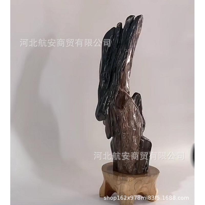热销创意树化玉摆件饰品样板房售楼处家居高档摆件软装雕塑工艺品