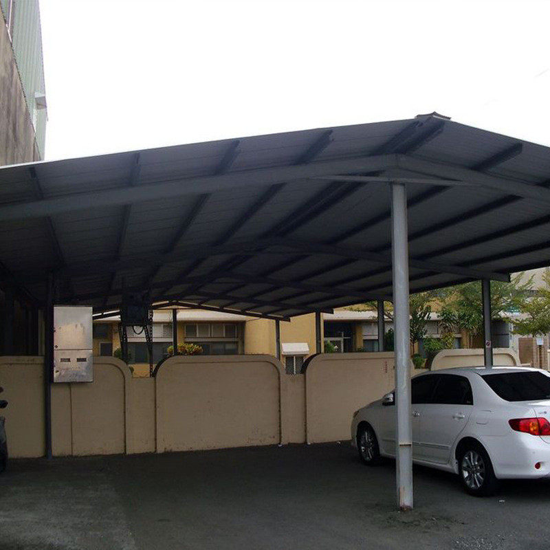 彩钢瓦固定铁皮雨棚钢结构雨棚搭建安装仓库过道雨棚棚楼顶遮阳棚