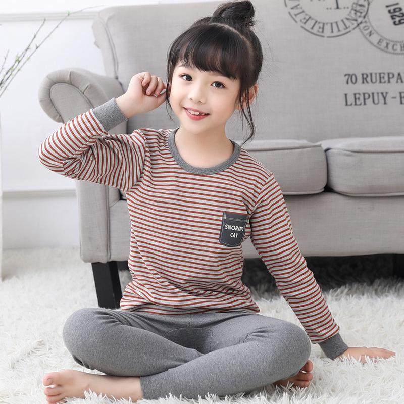 纯棉秋衣秋裤儿童内衣套装女孩线衣线裤全棉学生打底秋冬薄款,童装/婴儿装/亲子装,内衣套装,淘宝优惠券,粉丝福利购,淘宝优惠卷