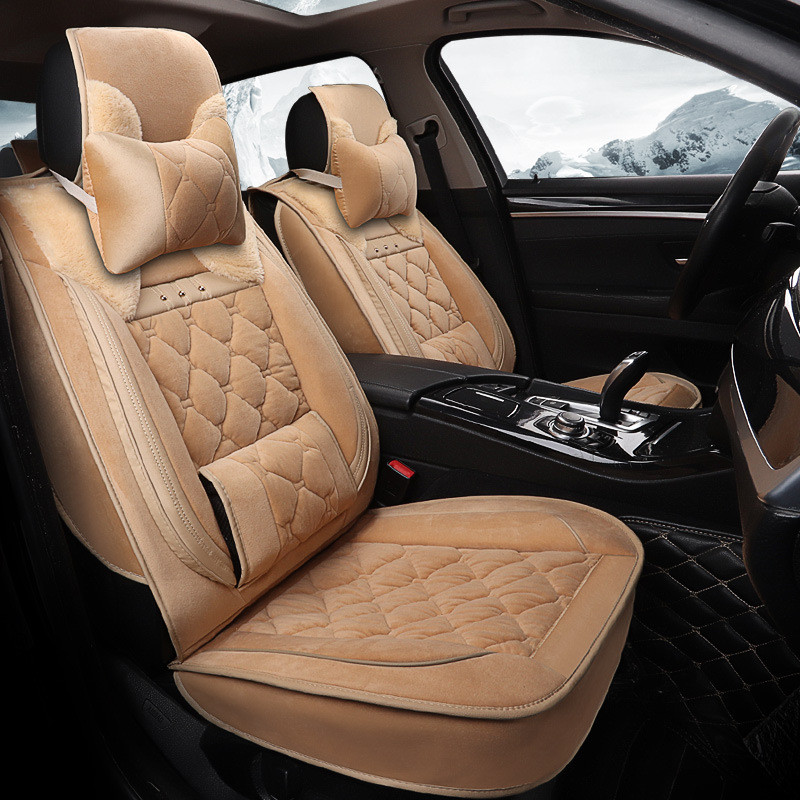 热销冬季羽绒长安汽车坐垫cs35风神ax7东南dx7通用座垫全包座套l1