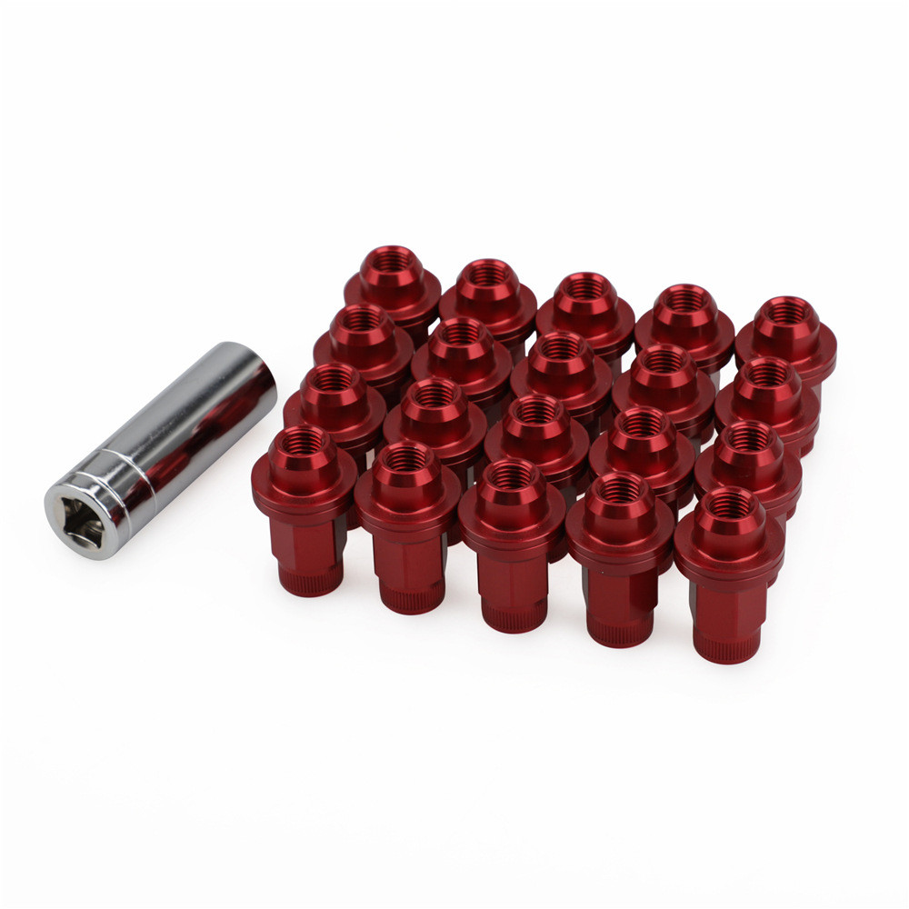 热销热卖热销汽车改装适用于丰田M12X1.5轮毂螺母7075铝合金轮毂