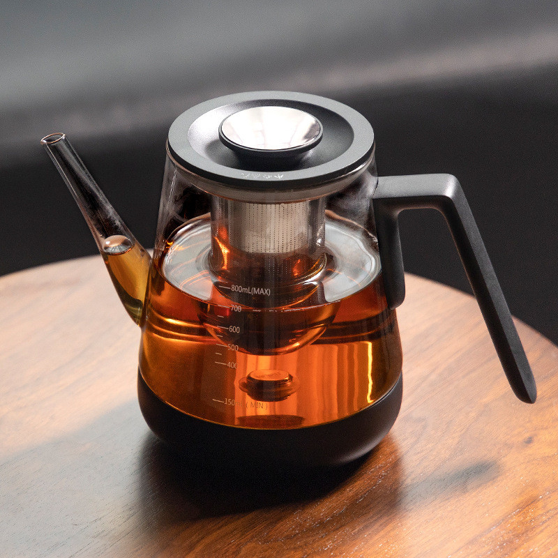 小坐T2觅壶玻璃烧水壶煮茶器全自动底部上水电热水壶家用泡茶壶