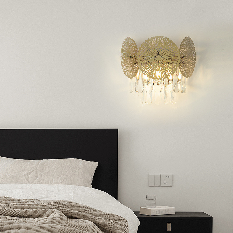 热销跨境纯铜灯奢华大气客厅灯大厅主水晶吊灯样板房酒店别墅吸顶