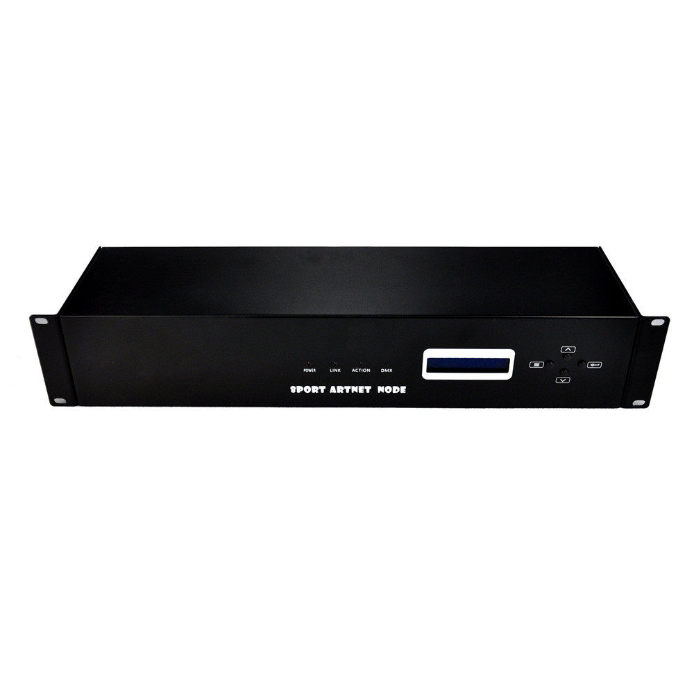 热销新款8转artnetdmx512网络路化器4096通道老虎珍珠ma控台配套