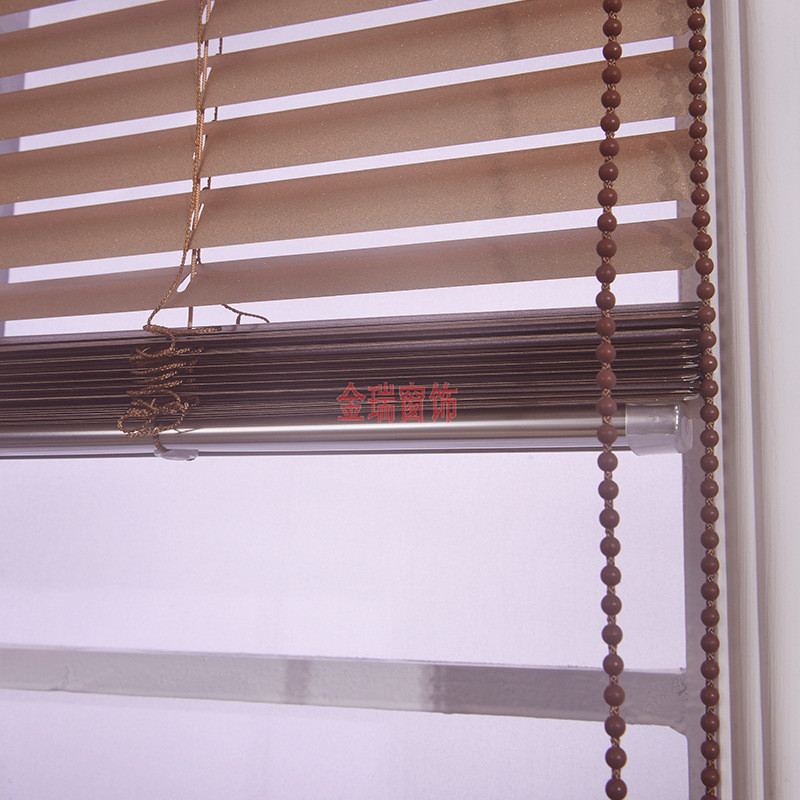 批发拉珠铝合金百叶窗帘遮光防水卫生间客厅帘升降办公室