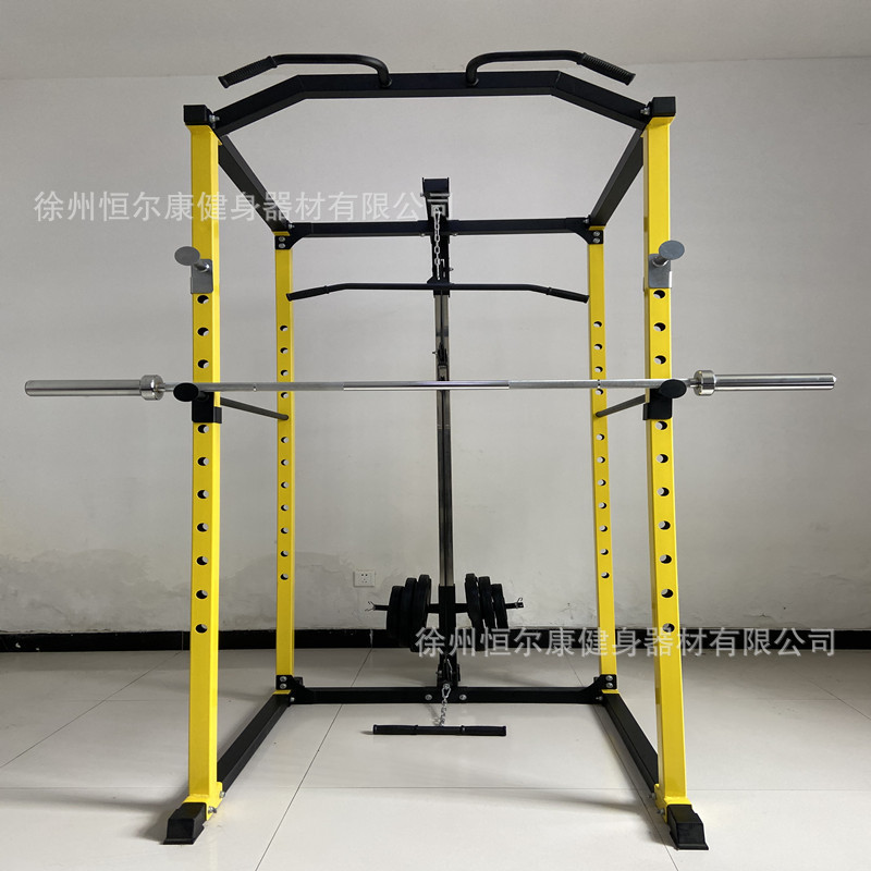 热销多功能家用商用健身深蹲架卧推架框式龙门架简易深蹲架