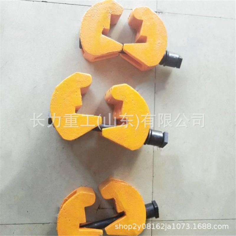 热销济宁长孔钢轨救轨器 铁路器材钢轨无力夹紧装置厂家 质量保障