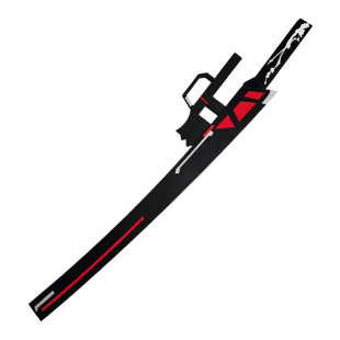 热销nikke胜利女神cos红莲暗影年轻红莲武器cosplay长剑道具