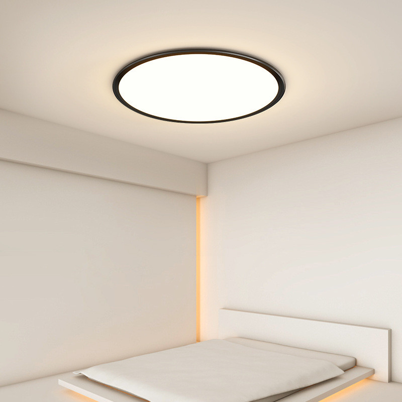 现代简约吸顶灯led超薄北欧圆形创意大气客厅灯书房主卧室灯灯具