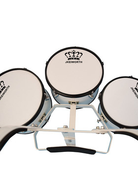 热销多音鼓三联鼓鼓架三音鼓行进背101213英寸鼓号队四音鼓五联鼓