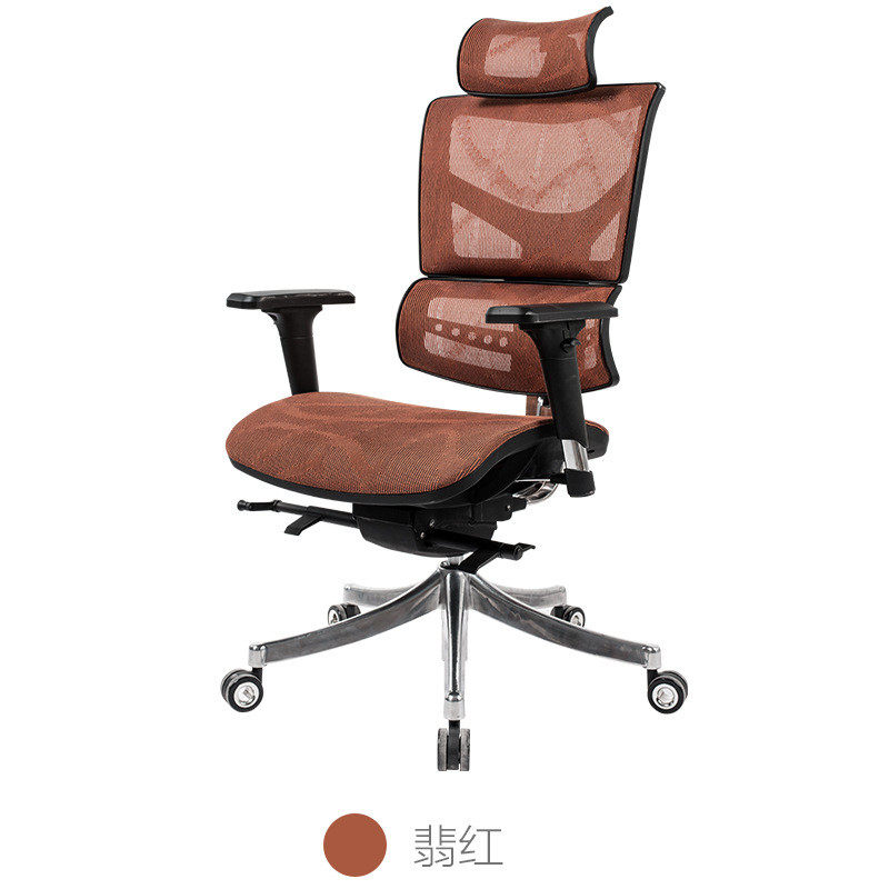 厂家直销老板椅工程学电脑椅家用人体多功能转椅网布办公椅
