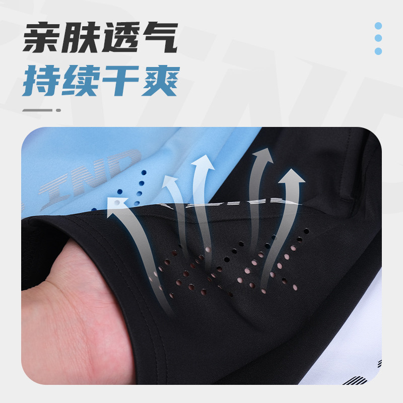 羽毛球裤新款衣服速干透气男女款吸汗运动训练套装运动短裤