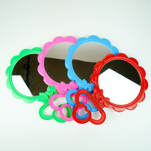 妆容镜卫生间镜子 美容镜镜子化妆镜美容镜老式 一箱30个装