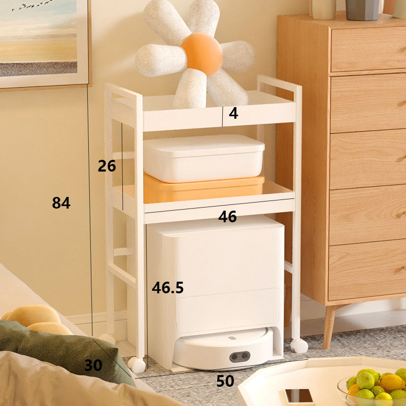 fc扫地机器人置物架云鲸客厅沙发小架子轻奢收纳桌子拖地机器人边