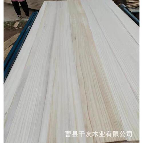产地货源供应木板15mm18mm多规格杨木拼板板门碳化漂白杨木可板