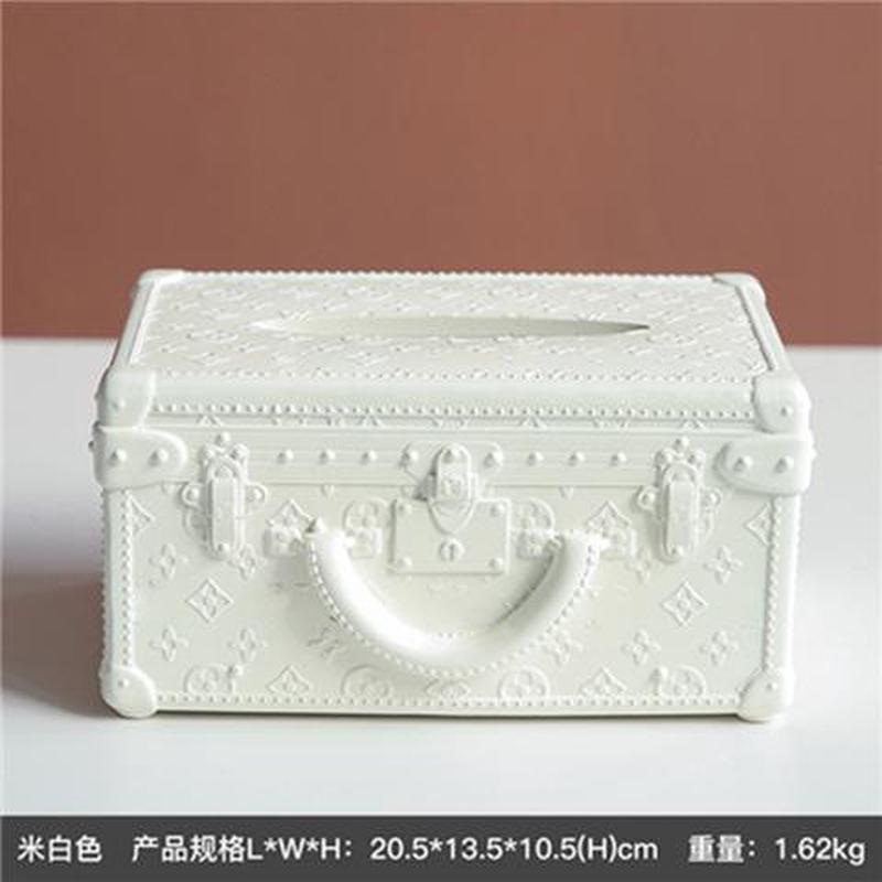 北欧纸巾盒家用客厅茶几收纳盒高级抽纸盒创意遥控器整理盒纸巾盒