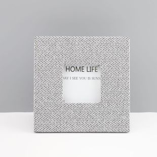 现代简约木质相框摆件玄关卧室客厅样板房衣帽间梳妆台家居装 饰品