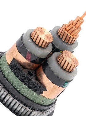 铜芯高压电缆10kvyjv22-3*1201501852403570电力平方电缆线