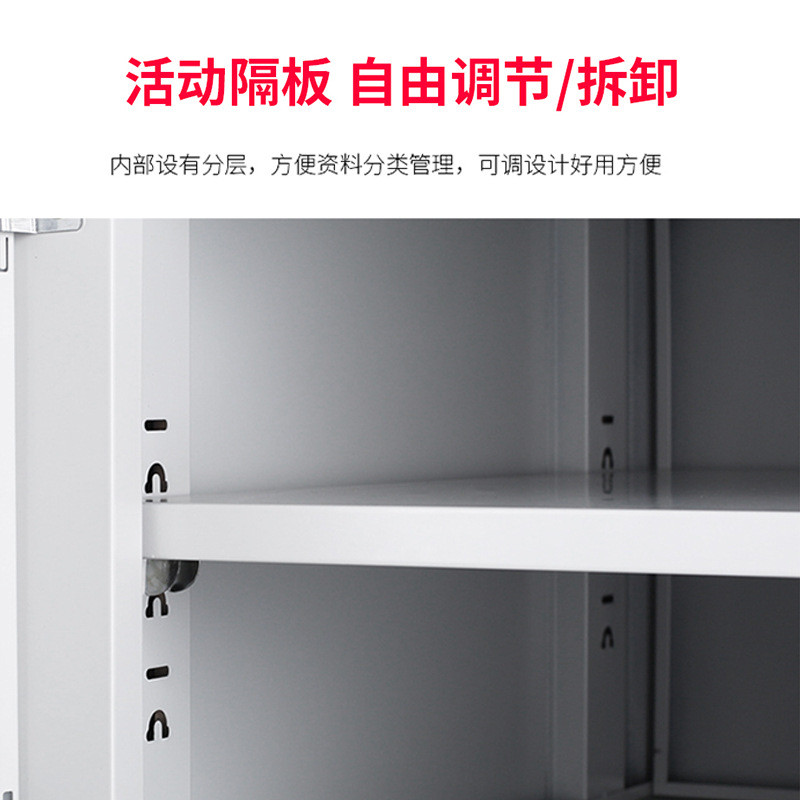 钢制文件柜矮柜储物柜子移动大型打印机柜底座复印机工作台活动柜