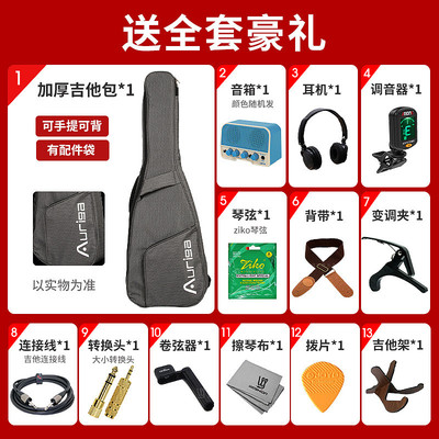 热销欧音电吉他专业级电雷加a100a200吉他成人初学者入门电吉他