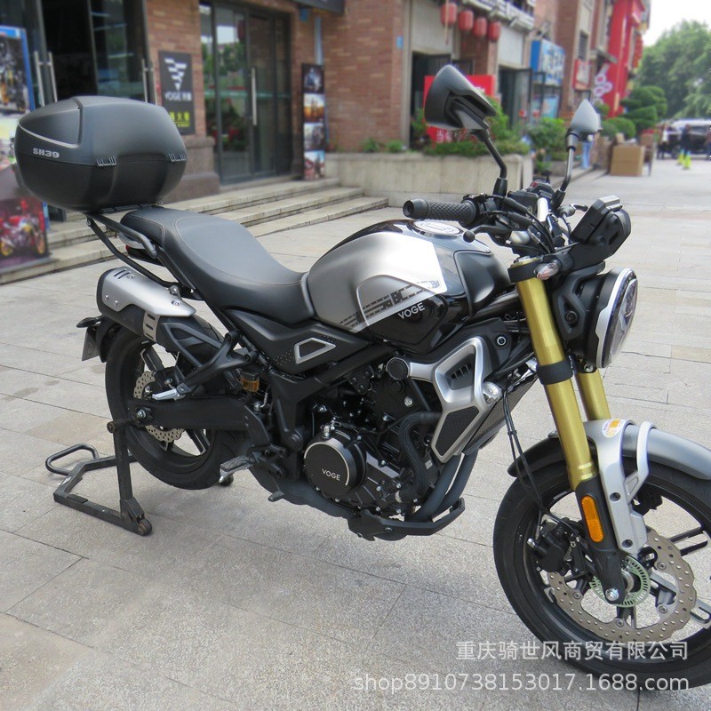 热销适用隆加装lx300-9后货架无极350ac复古鑫尾架需切割安装尾箱