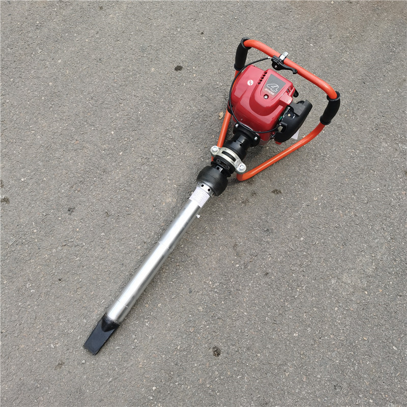 热销ndg-5铁路线路道床石固捣喳机手扶捣鼓镐破碎汽油镐结构紧凑