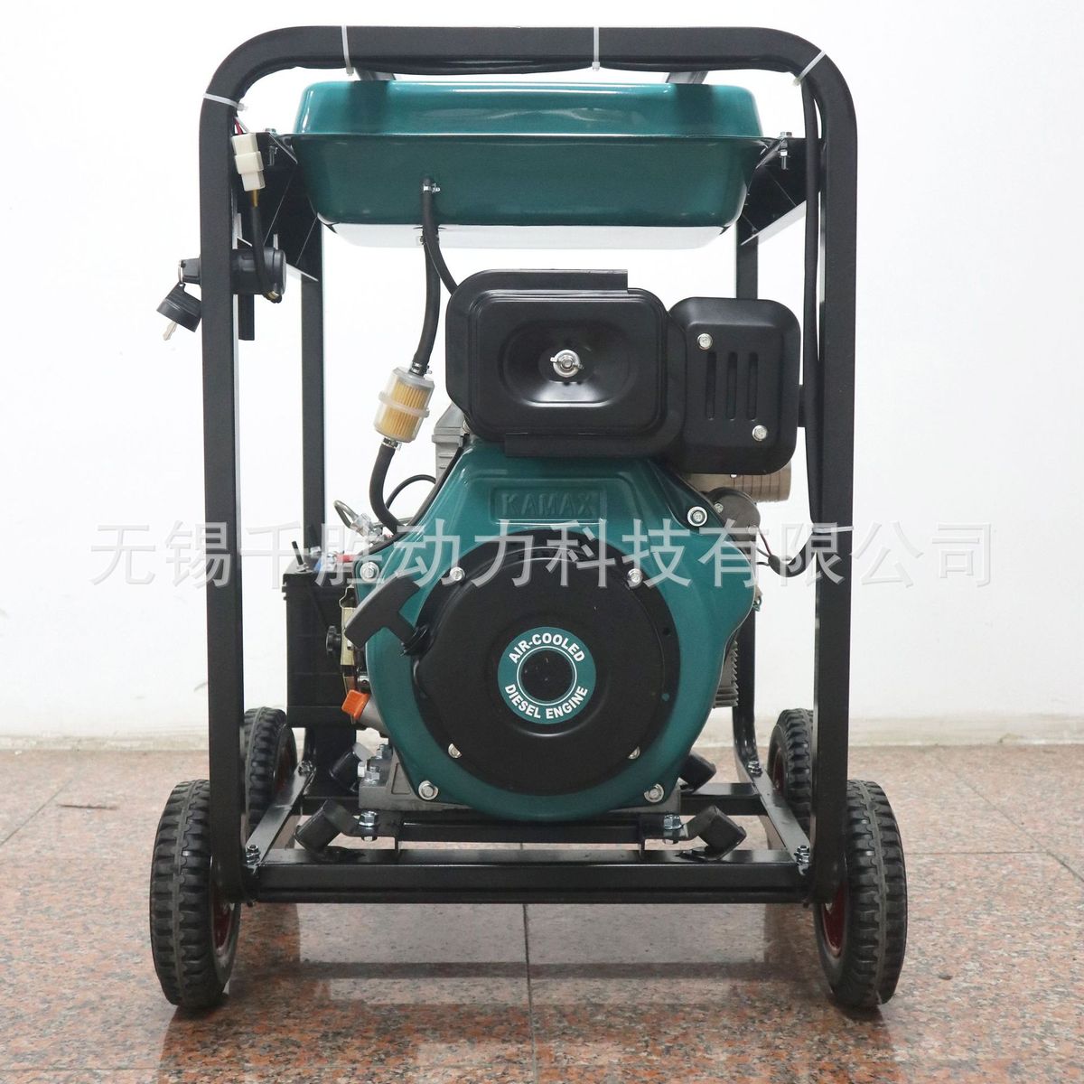 2寸3寸高压铸铁泵农用灌溉抽水机开架式柴油水泵吸水泵可移动