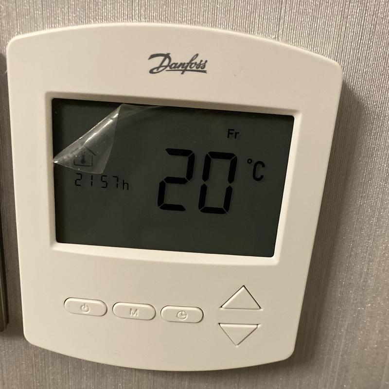 danfoss丹佛斯温控器电地暖地热控制开关周编程双温双控EFIT440