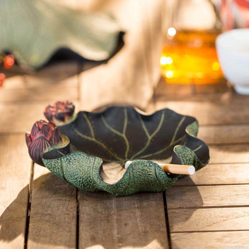 of9d装饰烟灰缸大号中式古典古风玄关钥匙收纳摆件客厅茶桌禅意小