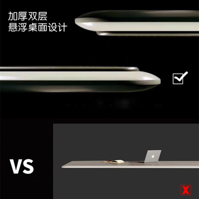 君诚办公家具老板桌简约现代大班台总经理办公桌子办公室桌椅组合