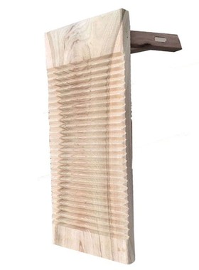 加厚实木洗板带脚大号搓衣板坐着洗搓板香樟木搓衣板家用手搓衣