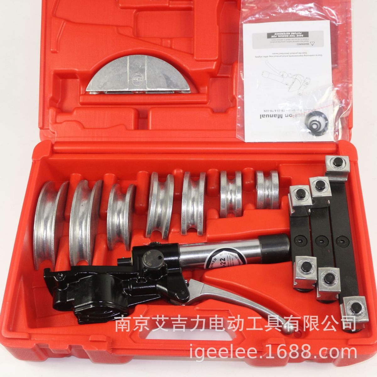 巨力液压弯管机铝合金模具TB-22尼龙TB-22N手动弯铜管英制模具