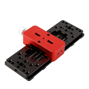 热销星缘440mm宽轨导红色轨赤道仪黑鸠尾板天文望远镜配件黑色/星