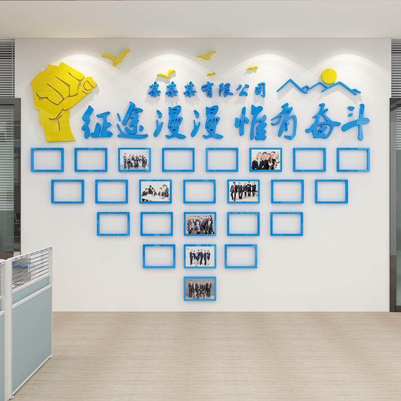 员工风采企业文化照片墙面贴纸公司团队荣誉展示墙会议办公室装饰,家居饰品,软装墙贴,淘宝优惠券,粉丝福利购,淘宝优惠卷